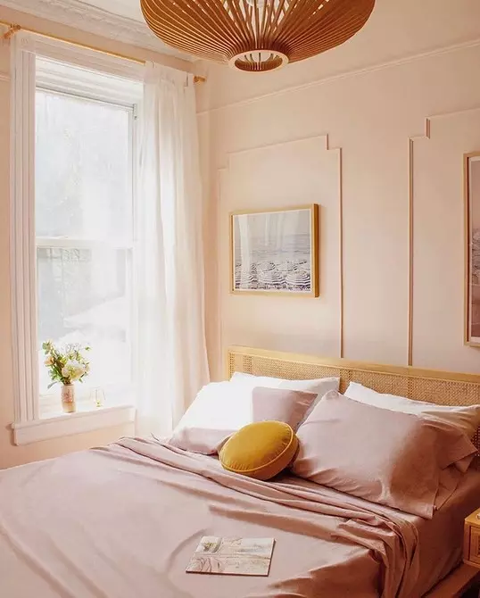 Designul dormitorului în culori ușoare (82 de fotografii) 5551_38