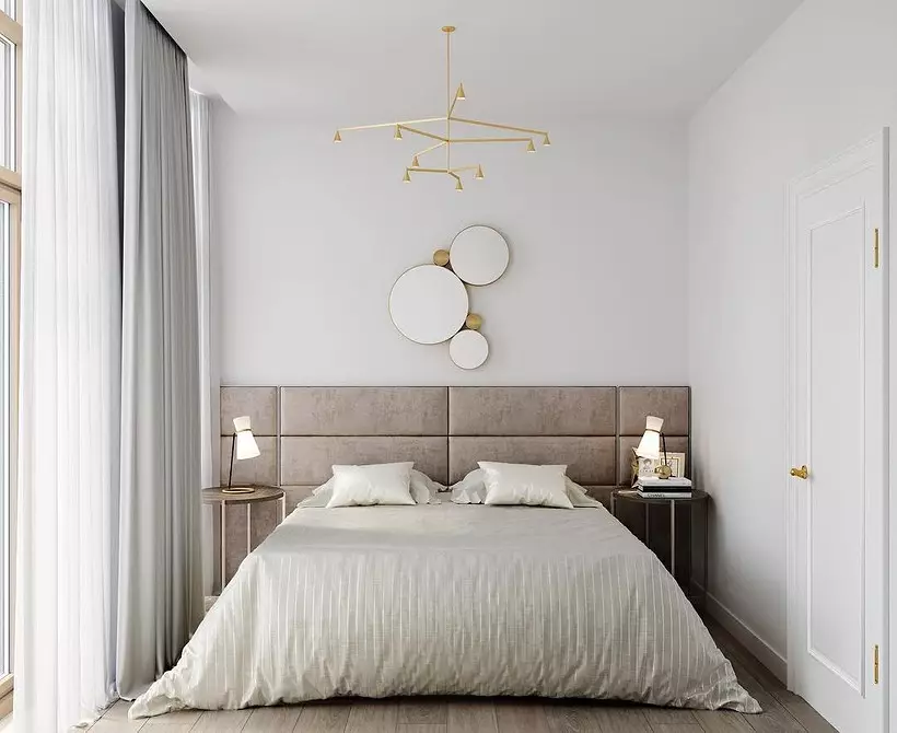 薄色の寝室のデザイン（82枚） 5551_63
