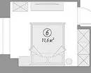 11平方メートルの寝室を作成します。 M：3つの計画オプションとデザインのアイデア 5561_18