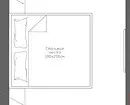 Elaboramos un cuarto de 11 metros cadrados. M: tres opcións de planificación e ideas de deseño 5561_5