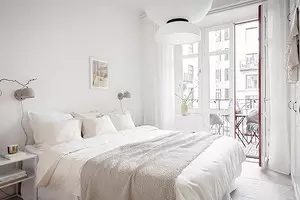 Bijela spavaća soba: Projekti projekta za registraciju i pregled dizajna 5581_1