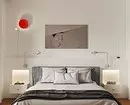 White bedroom: Mga tip sa pagpaparehistro at mga proyekto sa disenyo ng disenyo 5581_17