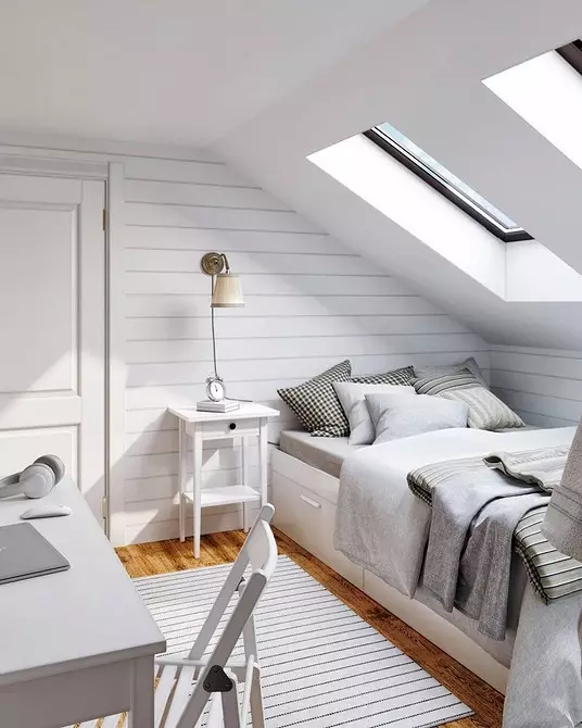 Dormitori blanc: consells de registre i revisió de projectes de disseny 5581_35