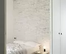 Dormitorio blanco: consejos de registro y revisión de proyectos de diseño. 5581_38