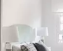 White bedroom: Mga tip sa pagpaparehistro at mga proyekto sa disenyo ng disenyo 5581_47