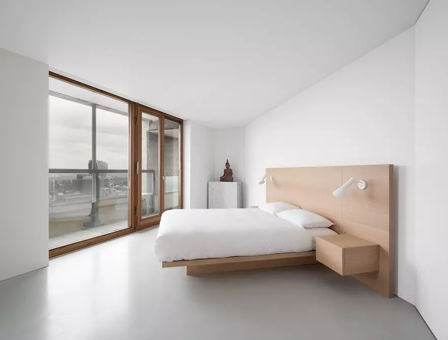 Dormitor alb: Sfaturi de înregistrare și proiecte de proiectare de revizuire 5581_56