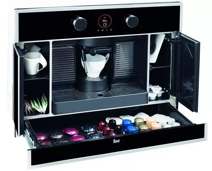 Vi vælger hvilken kaffemaskine der er bedre til hjemmet: 7 vigtige parametre og modeller rating 5601_27