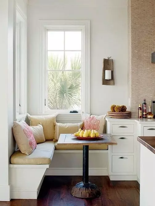 How to create comfort on a small kitchen: 5 simple steps 5637_12