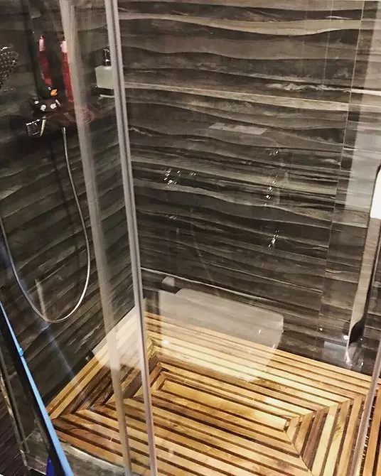 Cómo hacer una paleta para la cabina de ducha con sus propias manos: materiales, tipos, pasos de instalación 5647_11