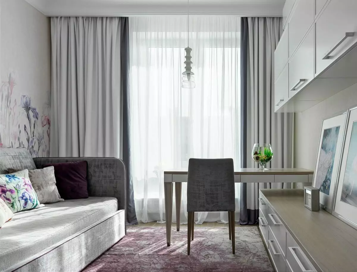 Optical Grey: apartment sa Mytishchi sa estilo ng mga modernong classics 5749_8