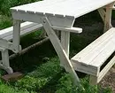 How to make a table bench transformer with your own hands: drawings and design options 5800_3