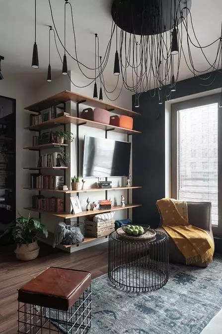 Mix Loft e Shebbi Chic: Interior de um apartamento inspirado na atmosfera de Clubes e restaurantes de São Petersburgo 5841_22