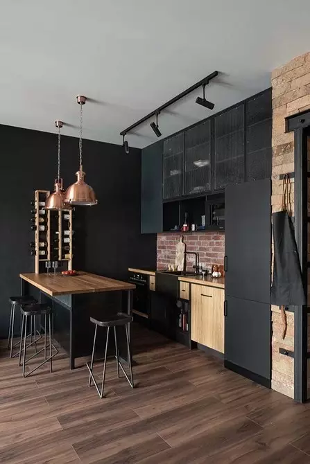 Mix Loft i Shebbi Chic: Wnętrze mieszkania inspirowanego atmosferą klubów św. Petersburga i restauracji 5841_27