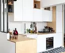 Kaip užsiregistruoti funkcionalumas ir stilius virtuvės dizaino su 10 kvadratinių metrų ploto. M: Patarimai ir 74 pavyzdžiai 5854_101
