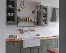 Kaip užsiregistruoti funkcionalumas ir stilius virtuvės dizaino su 10 kvadratinių metrų ploto. M: Patarimai ir 74 pavyzdžiai 5854_107