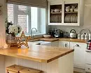 10 metrekarelik bir alana sahip bir mutfağın tasarımında işlevselliği ve stilini nasıl kaydedebilirsiniz. M: İpuçları ve 74 örnek 5854_88