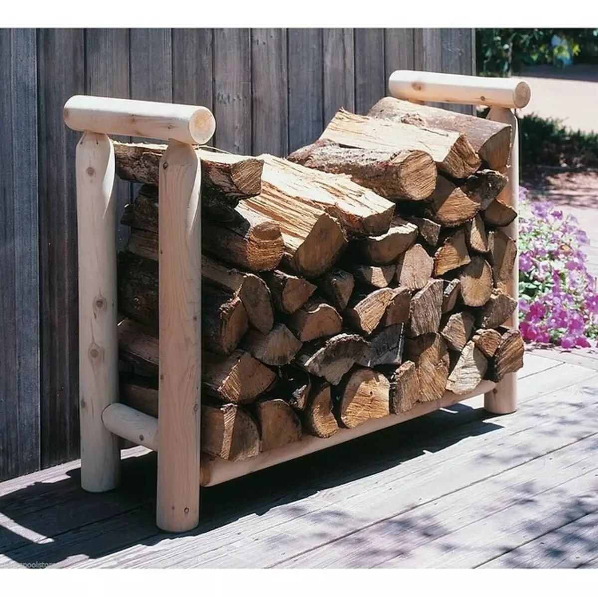 So bauen Sie ein Holzholz zum Geben mit Ihren eigenen Händen: Schritt-für-Schritt-Anweisungen 5859_24
