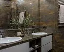 Aangesien ontwerpers badkamers opstel: 7 Ware voorbeelde wat jy jou sal inspireer 5877_3