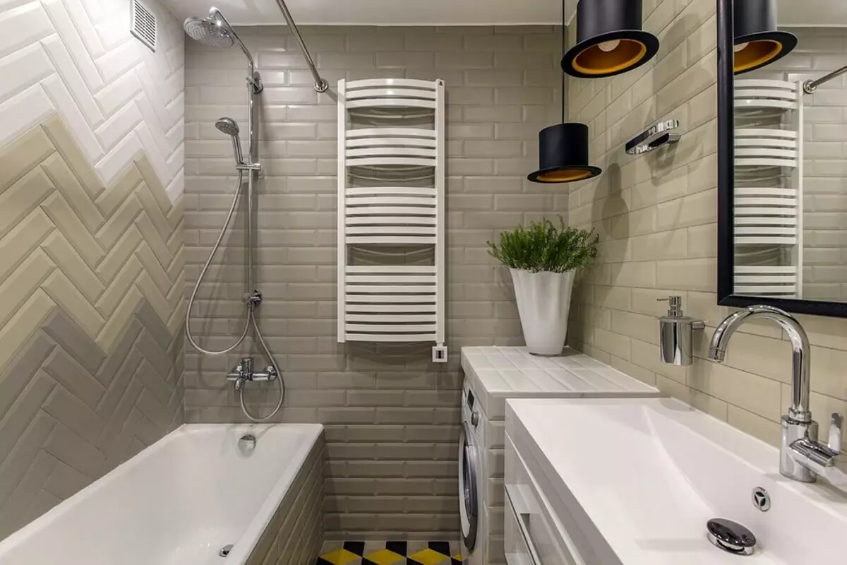 Suunnittelijoina laatia kylpyhuoneet: 7 todellista esimerkkiä, että innostat sinua 5877_36