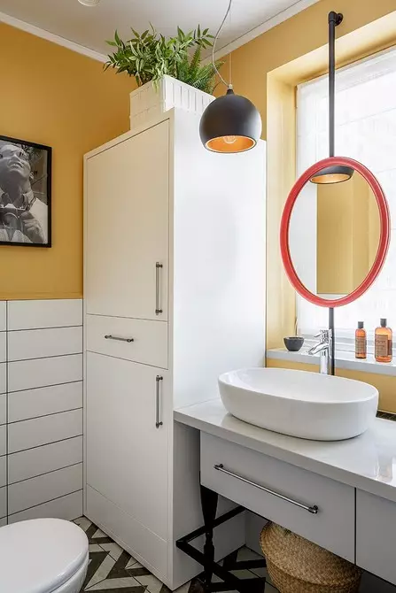 כמו מעצבים לצייר חדרי אמבטיה: 7 דוגמאות אמיתיות שאתה תהיה השראה לך 5877_51