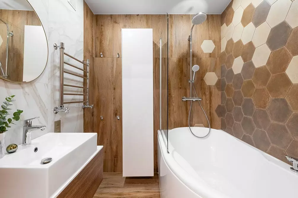 Suunnittelijoina laatia kylpyhuoneet: 7 todellista esimerkkiä, että innostat sinua 5877_60