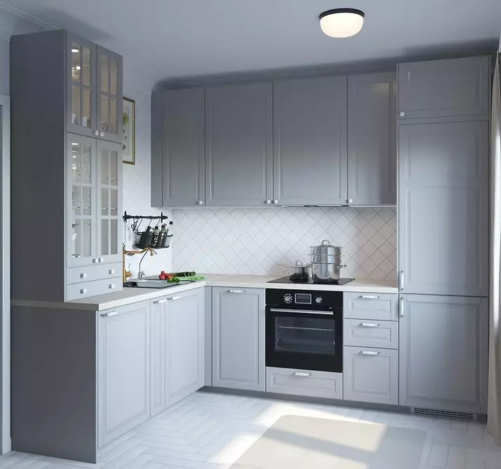 Hoe stijlvol! 7 kant-en-klare keukenprojecten van IKEA, die gemakkelijk kunnen worden geïnspireerd 5969_12