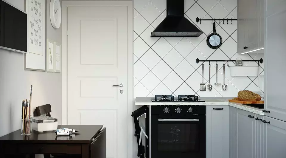 Quanto elegante! 7 progetti di cucina già pronti da IKEA, che possono essere facilmente ispirati