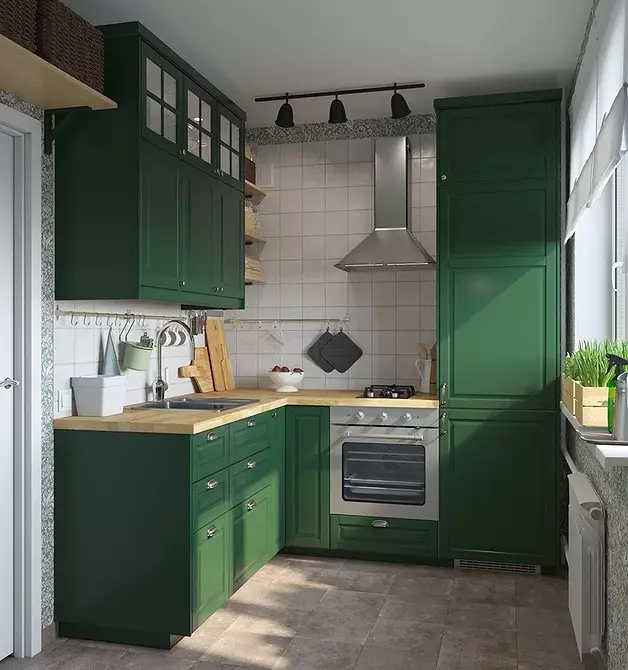 Quanto elegante! 7 progetti di cucina già pronti da IKEA, che possono essere facilmente ispirati 5969_44