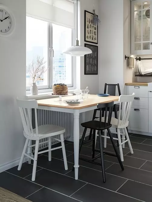 Hoe stijlvol! 7 kant-en-klare keukenprojecten van IKEA, die gemakkelijk kunnen worden geïnspireerd 5969_56