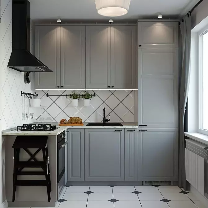 Hoe stijlvol! 7 kant-en-klare keukenprojecten van IKEA, die gemakkelijk kunnen worden geïnspireerd 5969_61