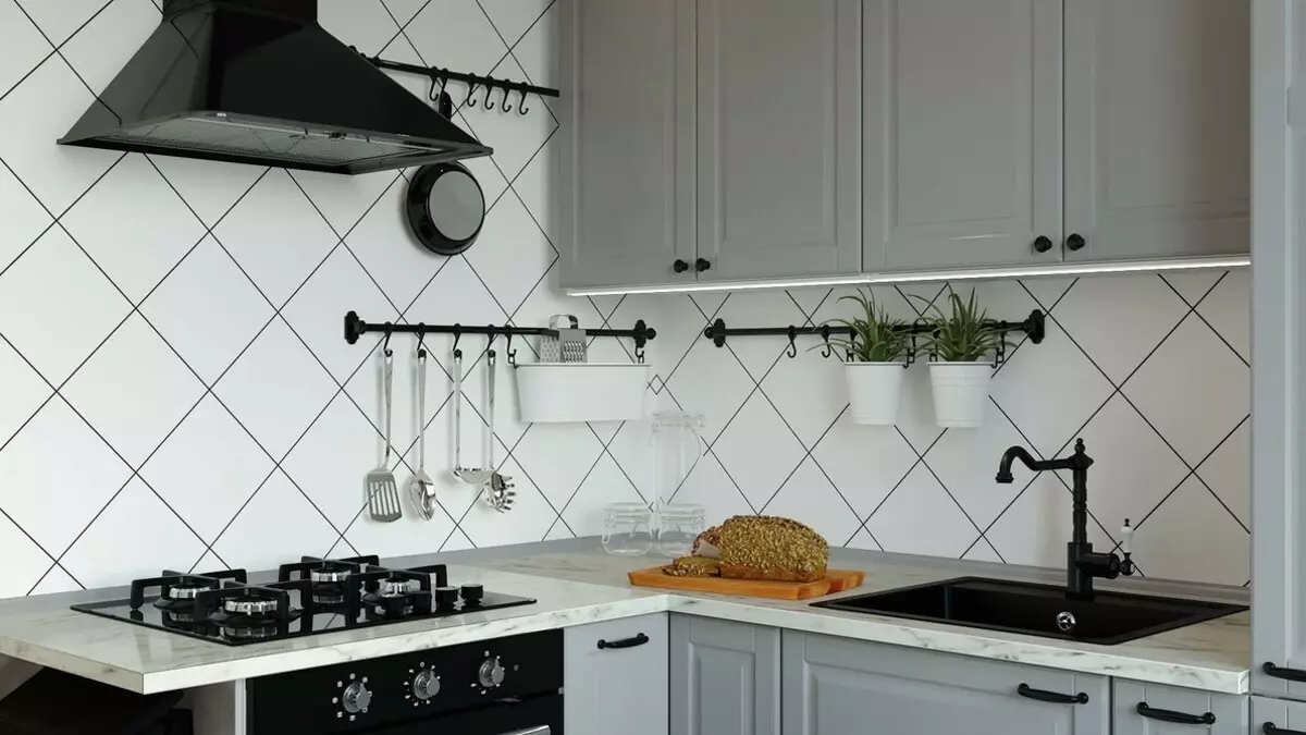 How stylish! 7 ready-made kitchen projects from IKEA, which can be easily inspired 5969_63