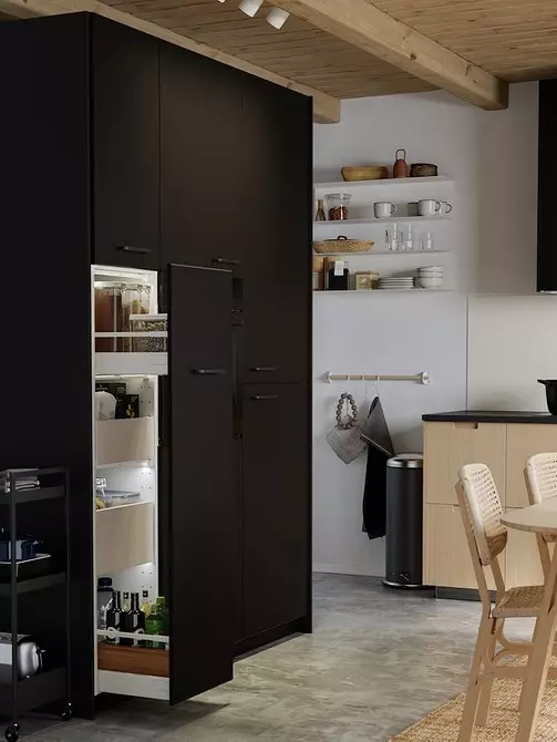 Hoe stijlvol! 7 kant-en-klare keukenprojecten van IKEA, die gemakkelijk kunnen worden geïnspireerd 5969_72
