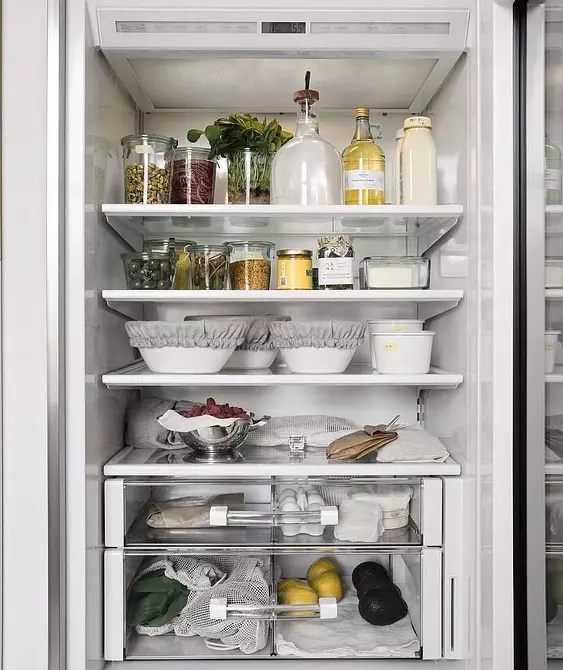 7 การจัดเก็บชีวิตในตู้เย็นที่จะช่วยประหยัดความสะอาดภายใน 597_42