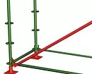 Hoe metalen steigers te verzamelen: instructies voor framestructuren en complexe gevels 5994_16