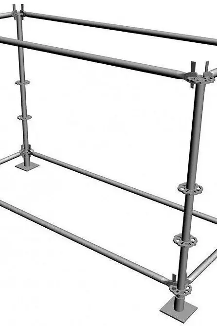 Kako prikupljati metalne skele: Upute za okvirne konstrukcije i složene fasade 5994_23