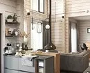 We draw up the interior of the kitchen in a private house (56 photos) 5996_3