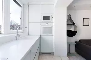 Біла кухня з білою стільницею: 5 варіантів оформлення і 50 фото 5999_1