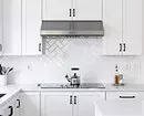 Valge köök valge countertop: 5 disaini valikud ja 50 fotot 5999_80