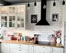 White Kitchen na may Wooden Countertop (42 Photos) 6019_67