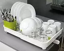 Où sécher la vaisselle dans la cuisine: 6 idées diverses 6023_13