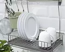 Où sécher la vaisselle dans la cuisine: 6 idées diverses 6023_35