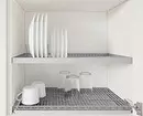 Où sécher la vaisselle dans la cuisine: 6 idées diverses 6023_5