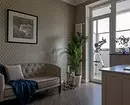 Apartament pentru o familie mare: clasic modern în gamme gri-alb 6032_22