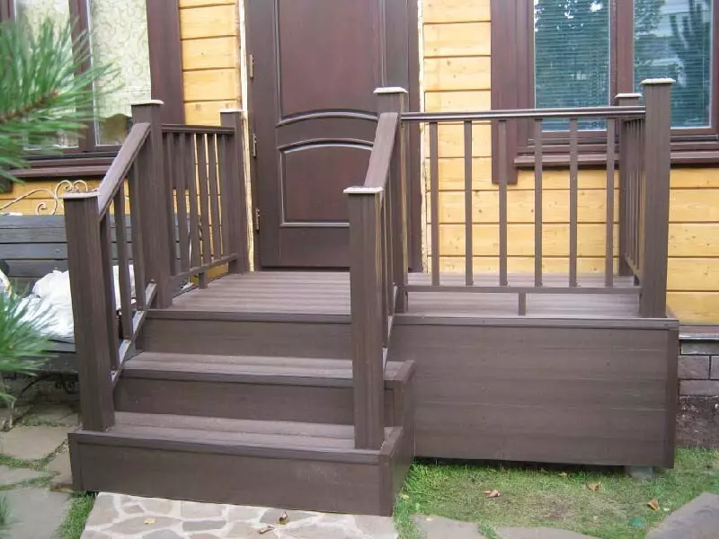 Ako urobiť kroky pre verandu dreva a DPK Urobte si sami: krok za krokom pokyny 6051_60
