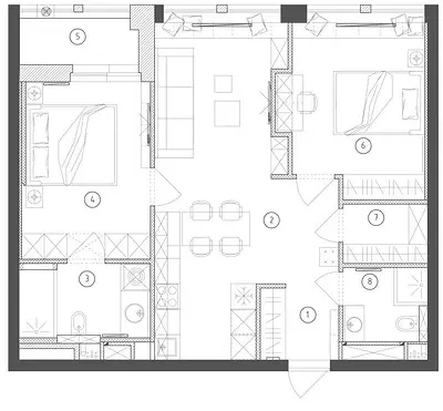 De dvroshka a árvore: elegante apartamento com roupeiro e dois banheiros 6117_56