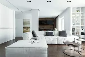 Direcția reală: cum să aranjați un apartament în stilul minimalismului 611_1