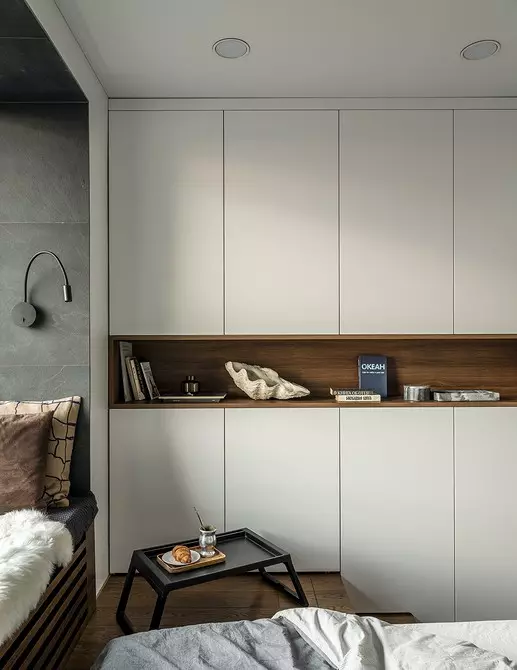 Dirección real: cómo organizar un apartamento en el estilo de minimalismo. 611_28