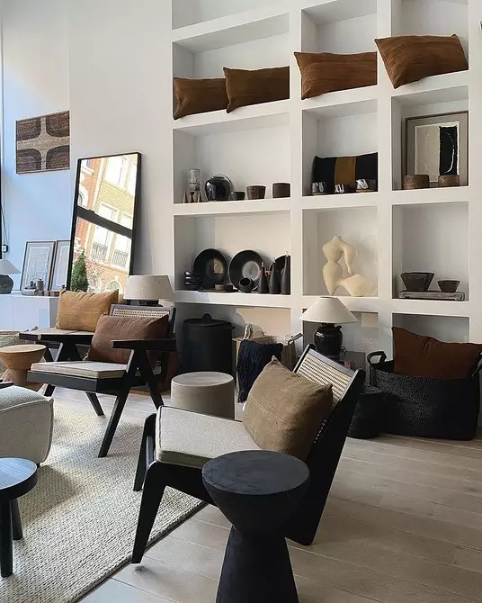 Faktisk riktning: Hur man arrangerar en lägenhet i stil med minimalism 611_30