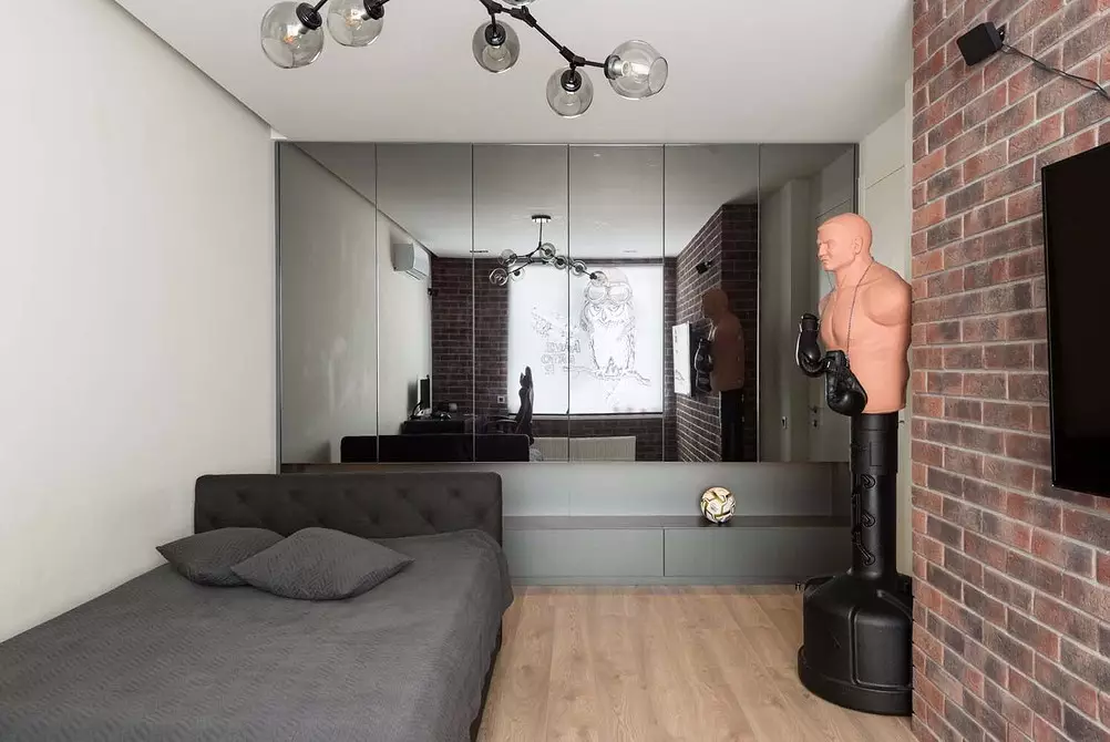 Modern en praktisch: appartement voor een groot gezin, waar zelfs een sauna fit 6167_39