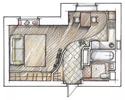Dizajn apartmana s površinom od 33 četvornih metara. M: kako napraviti prostor funkcionalan i elegantan 6173_30